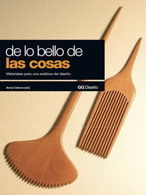 cover image of De lo bello de las cosas